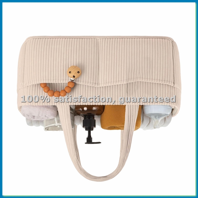 Baby Nursery Essentials - Baby Diaper Organizer for Changing Table