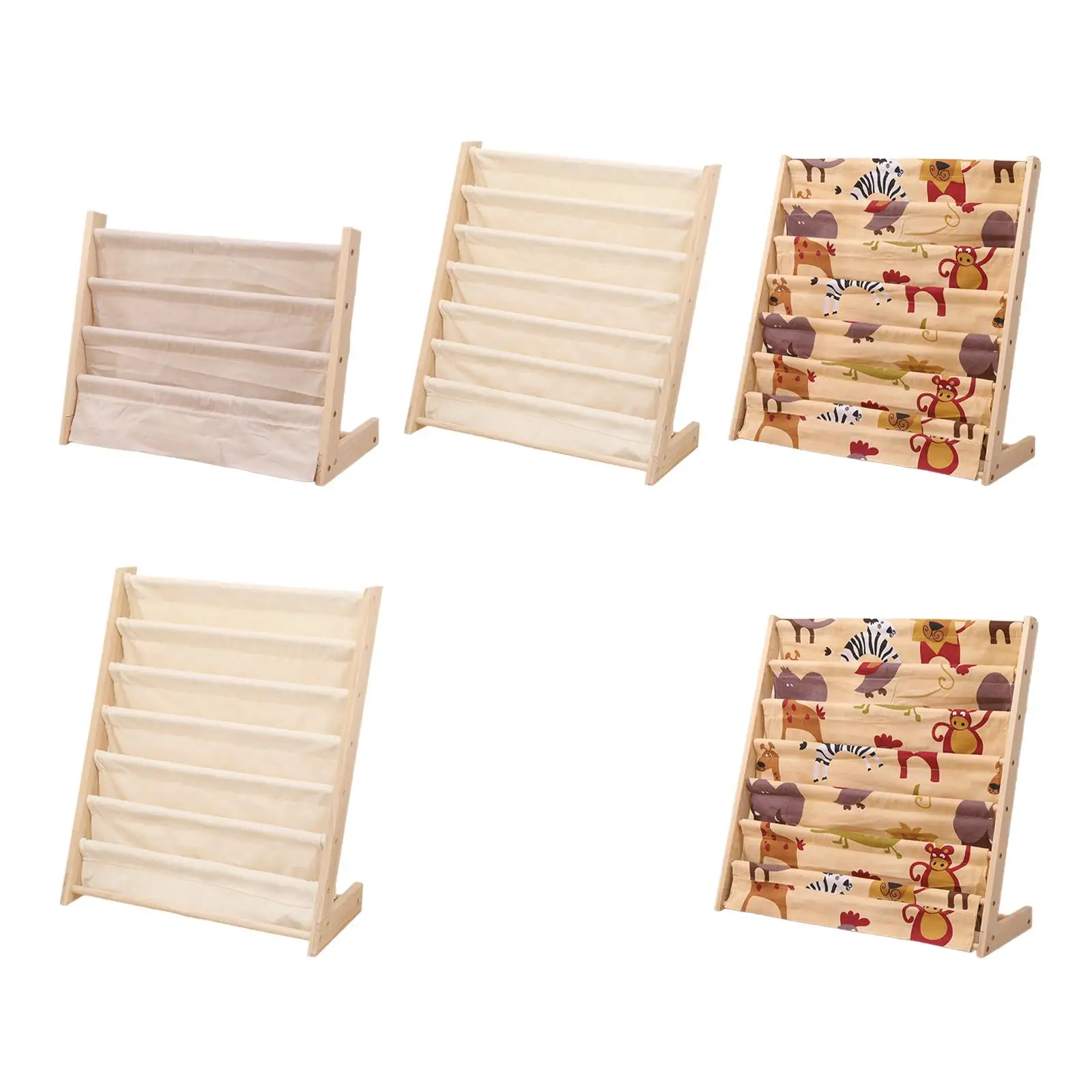 Baby Nursery Bookcase - Children's Bookcase Display Nursery Bookshelf Easy