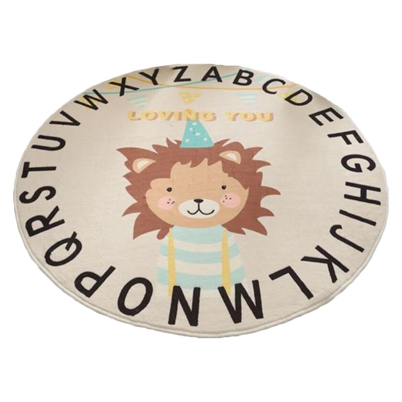 Baby Nursery Carpet - Y4UD Cartoon Animal Print Baby for