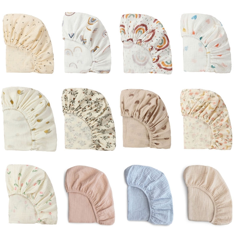 Baby Nursery Hamper - Baby Fitted Sheets Nursing Crib Infant