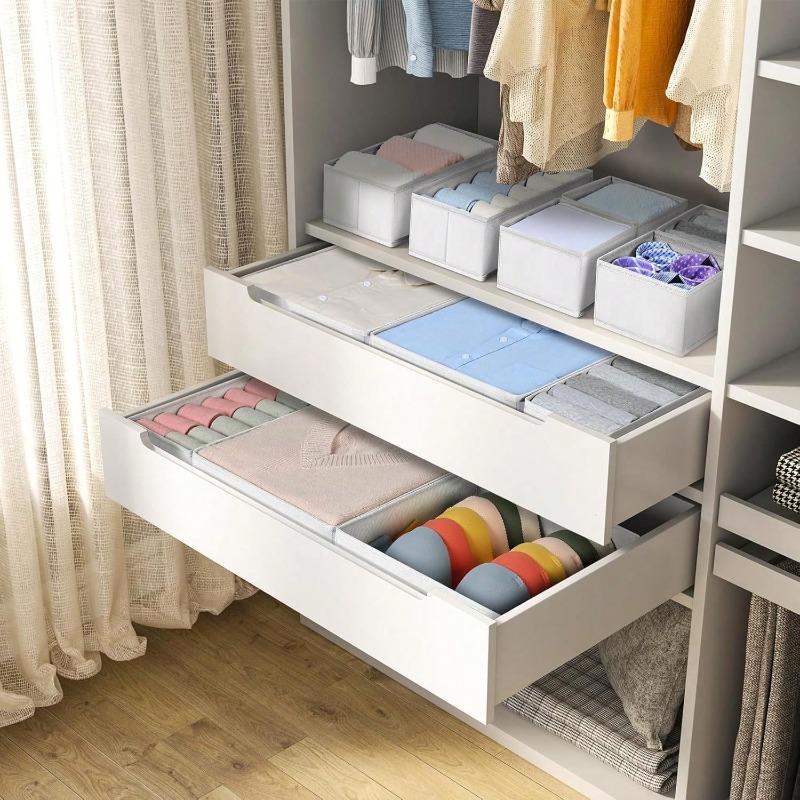 15PCS Drawer Organizer Clothes - Baby Nursery Closet 评论和价格