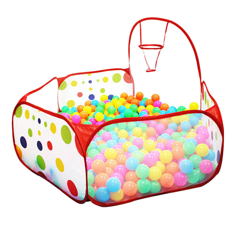 Foldable Ocean Ball Pit Pool w - Baby Nursery Hamper 评论和价格