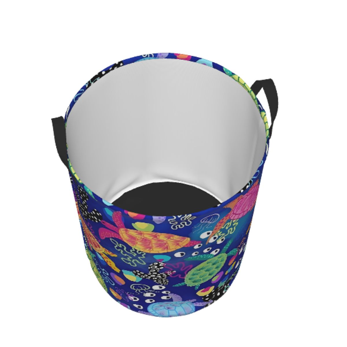 Custom Funny Colorful Sea Turt - Laundry Hamper Nursery 评论和价格