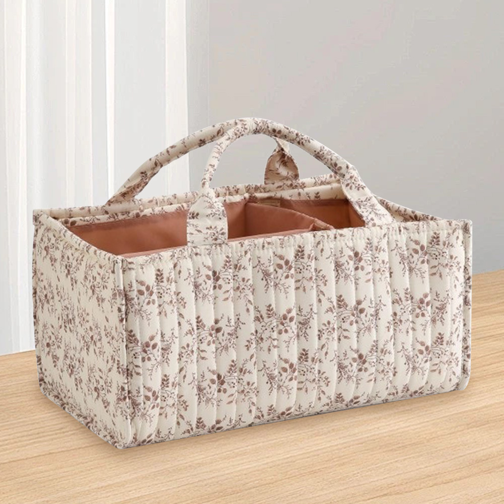 Floral Nursery Storage Basket  - Baby Nursery Essentials 评论和价格