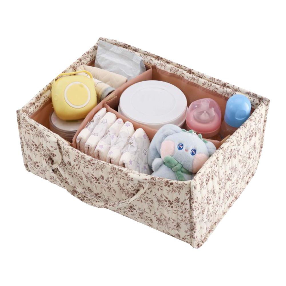 Floral Nursery Storage Basket  - Baby Nursery Essentials 评论和价格