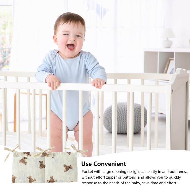 Baby Crib Organizer Cot Caddy  - Baby Nursery Organizer 评论和价格