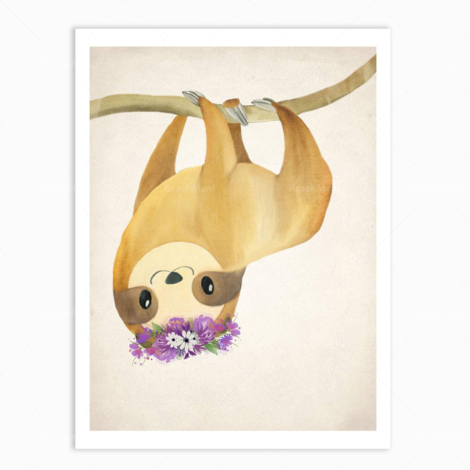 A set of 2 lazy prints, lazine - Baby Nursery Mirror 评论和价格