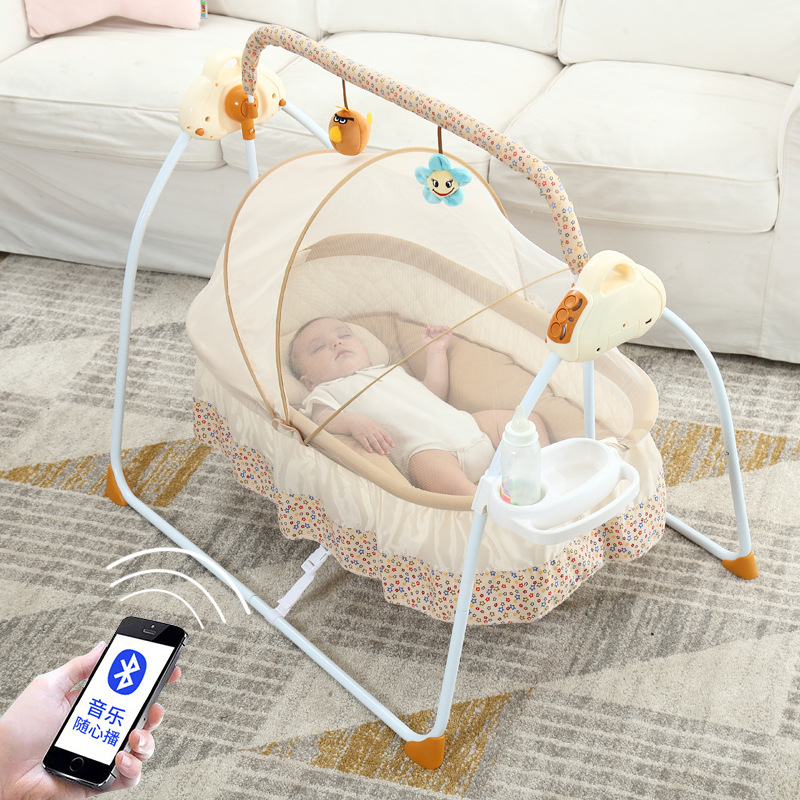 Smart Electric Baby Cradle Bed - Baby Nursery Hamper 评论和价格