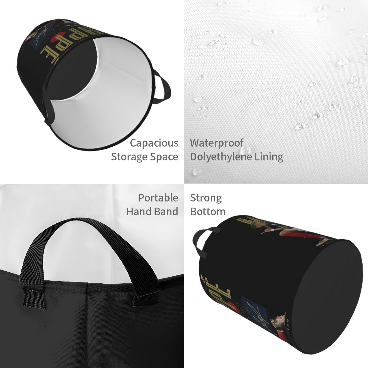 Custom Mbappes KM Football Soc - Laundry Hamper Nursery 评论和价格