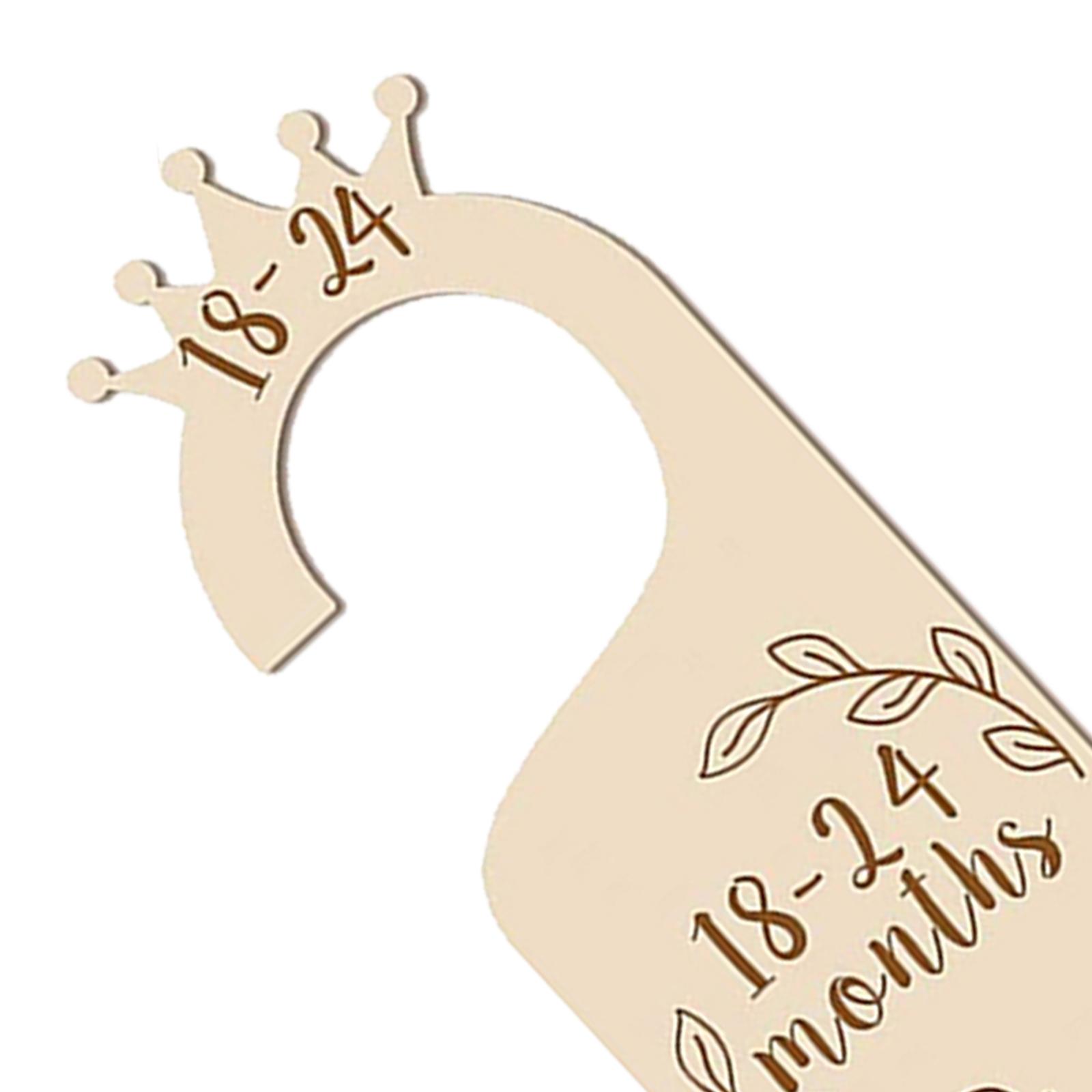 4x 7Pcs Baby Closet Dividers w - Baby Nursery Closet 评论和价格