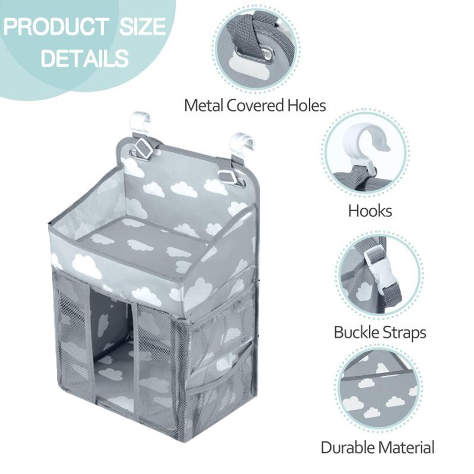 Crib Diaper Organizer Waterpro - Baby Nursery Organizer 评论和价格