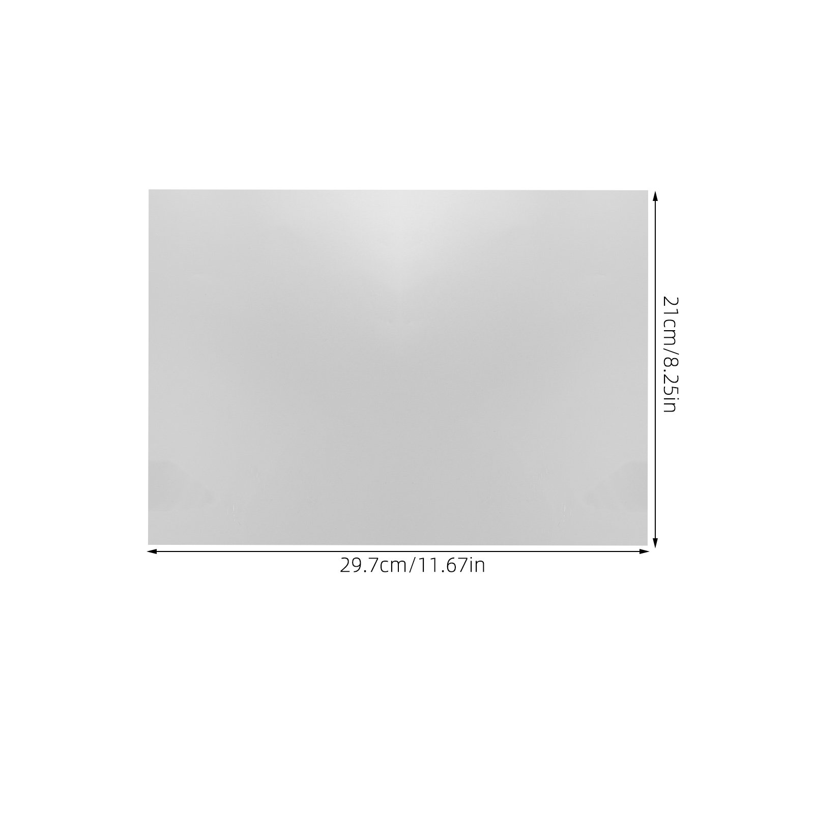 Clear Flexible Resin Plastic M - Baby Nursery Mirror 评论和价格