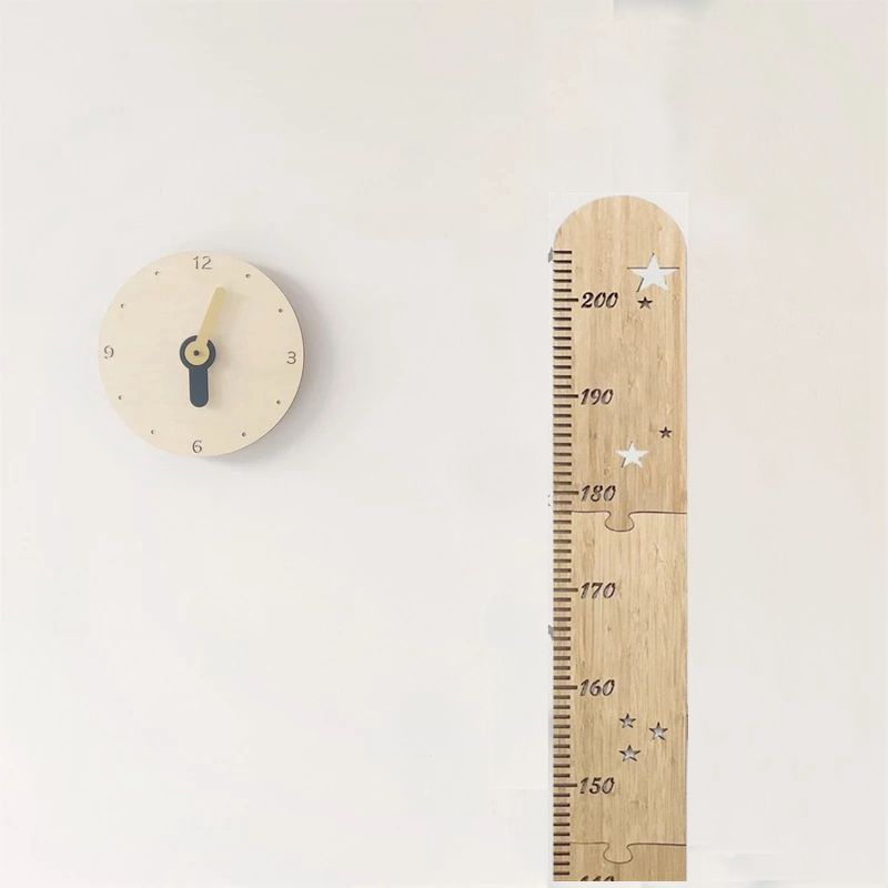 5 Sheets Nordic Wooden Kids He - Baby Nursery Vinyl 评论和价格