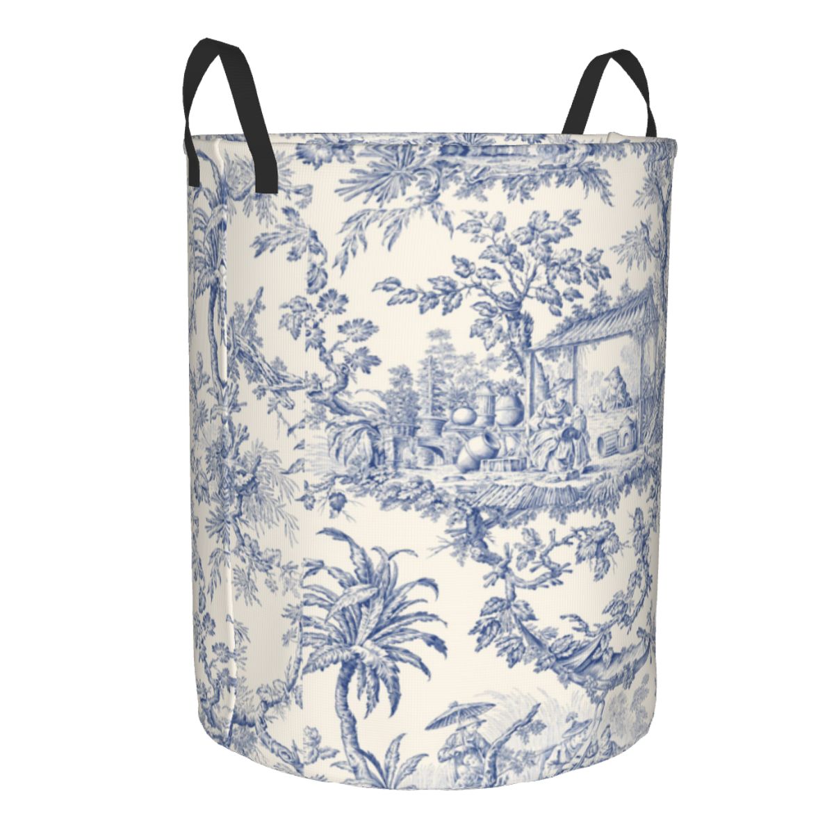Custom Toile De Jouy Patterns  - Laundry Hamper Nursery 评论和价格