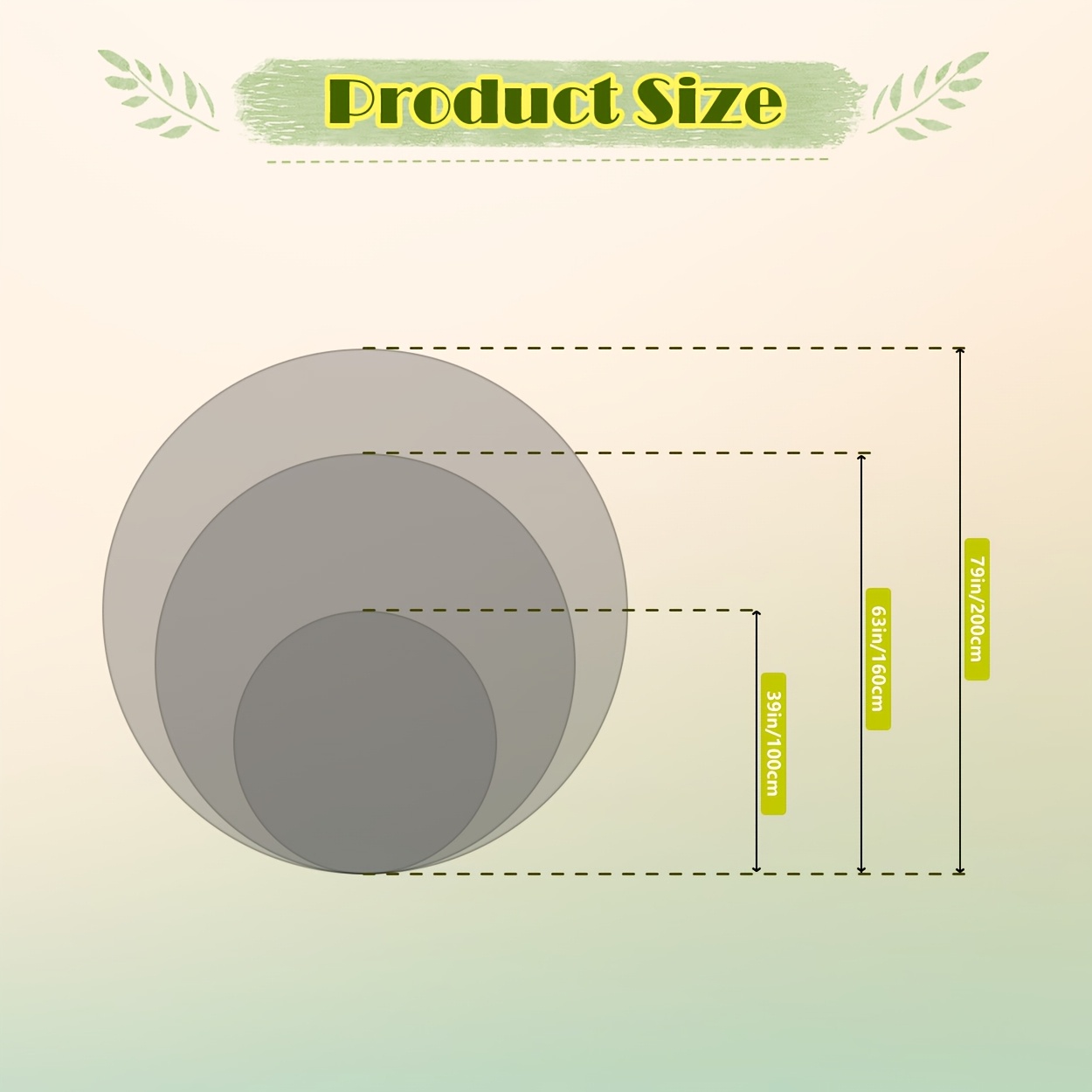Kids Round Sun Rug Yellow Play - Baby Nursery Carpet 评论和价格