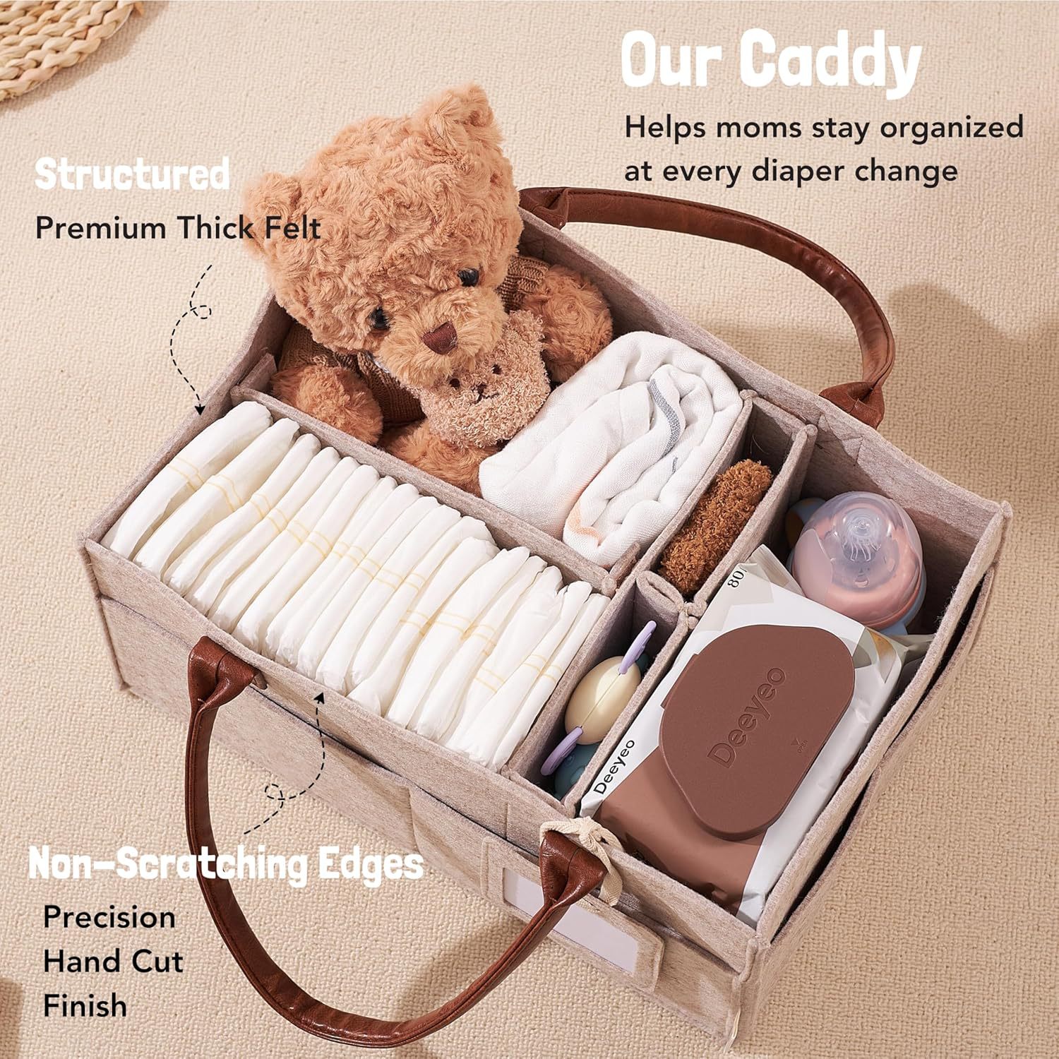 Baby Felt Storage Nursery Orga - Baby Nursery Organizer 评论和价格