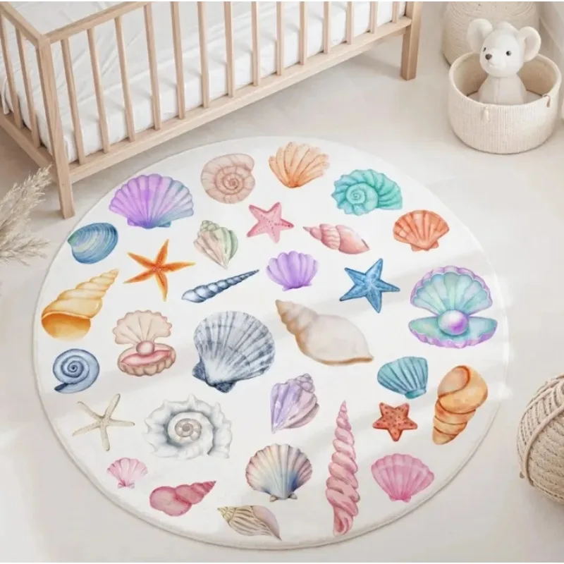 Blue Marine Animals Round Carp - Baby Nursery Plants 评论和价格