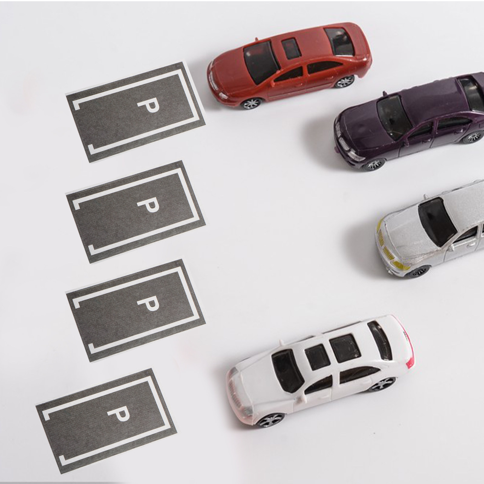 10Pcs Car Parking Space Sticke - Wall Decal Nursery 评论和价格