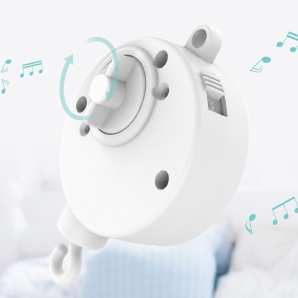 Infant Bell Rotary Wind-up Mus - Baby Nursery Organizer 评论和价格