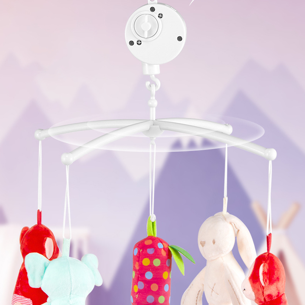 Infant Bell Rotary Wind-up Mus - Baby Nursery Organizer 评论和价格