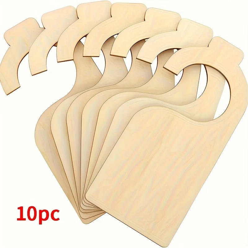 10 Pcs Blank Wooden Closet Div - Baby Nursery Closet 评论和价格