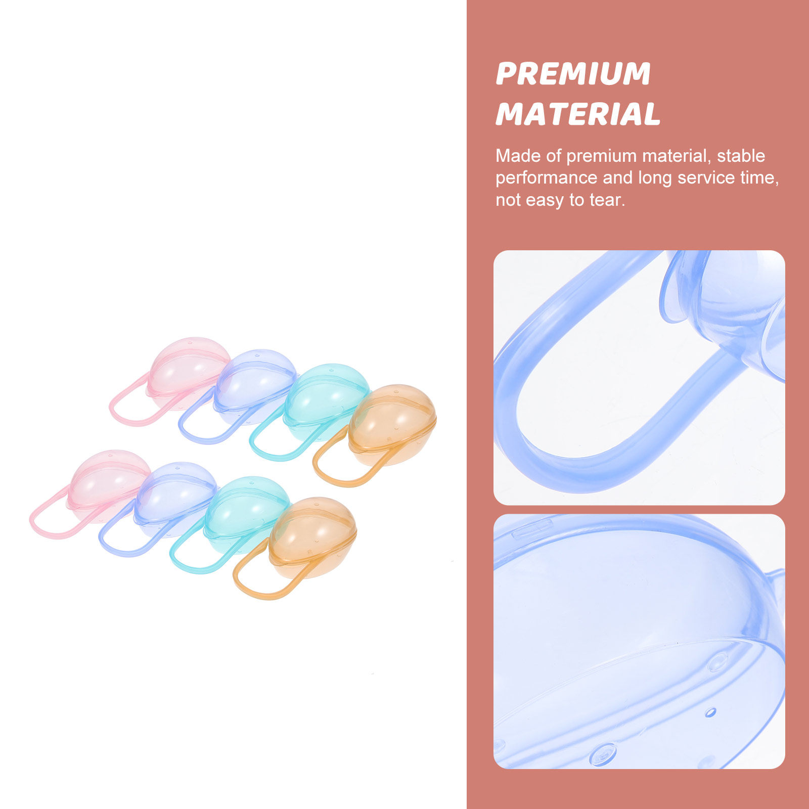 8Pcs Pacifier Storage Boxes Po - Baby Nursery Organizer 评论和价格