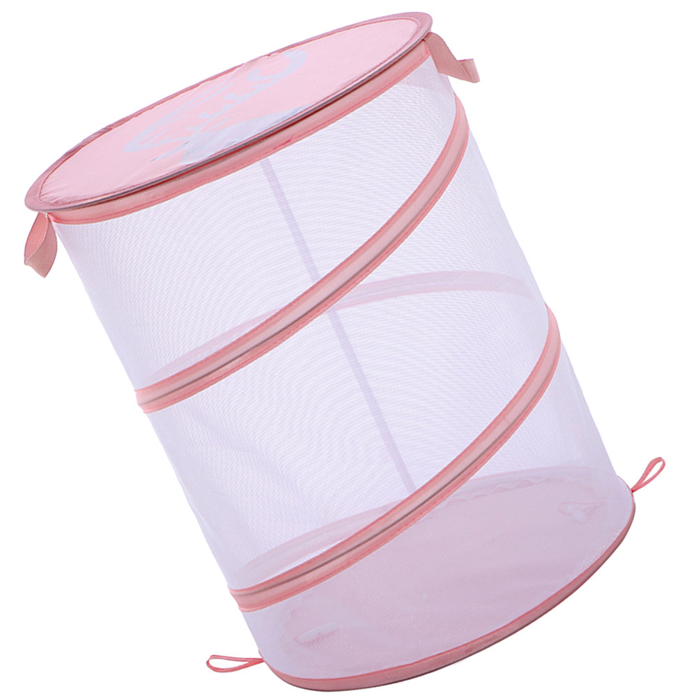 Polyester Mesh Laundry Hamper  - Laundry Hamper Nursery 评论和价格