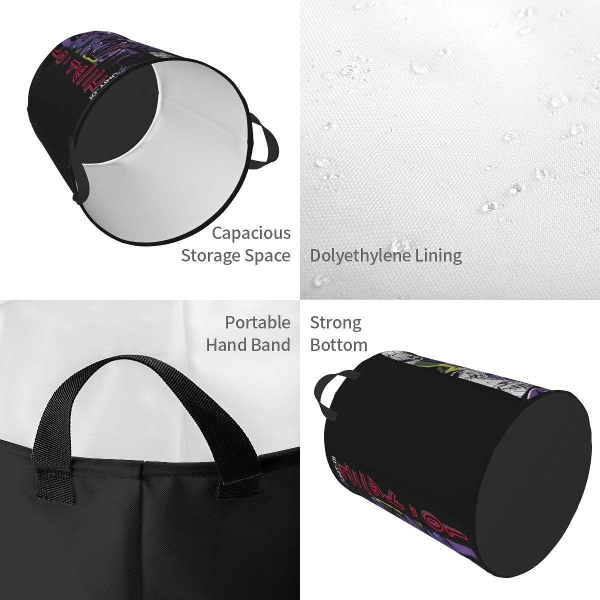 Custom EVA Evangelions Laundry - Laundry Hamper Nursery 评论和价格