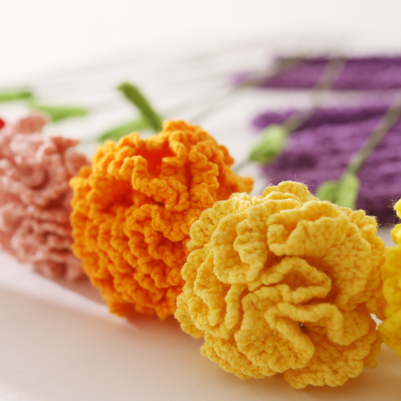 Handmade Crocheted Yarn Rose H - Baby Nursery Plants 评论和价格