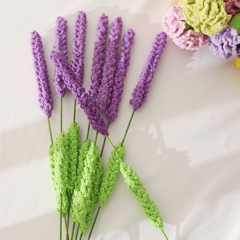 Handmade Crocheted Yarn Rose H - Baby Nursery Plants 评论和价格