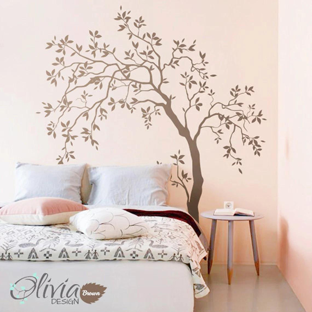 Large Tree Wall Sticker Baby N - Baby Nursery Plants 评论和价格