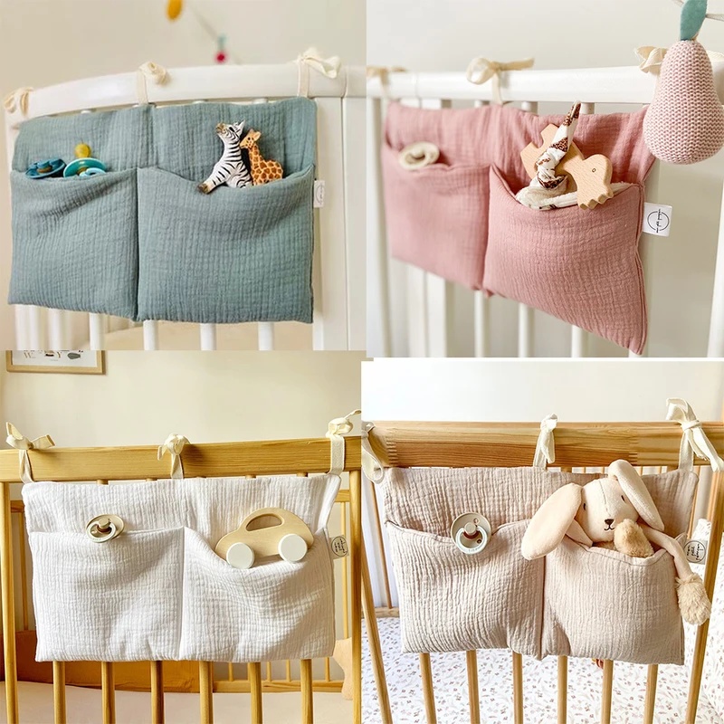 1/2pcs Baby Crib Organizer Cot - Baby Nursery Organizer 评论和价格