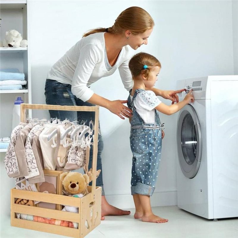 ABFU-Wooden Baby Shower Gift B - Baby Nursery Hamper 评论和价格