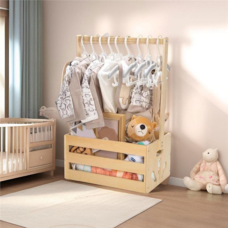 ABFU-Wooden Baby Shower Gift B - Baby Nursery Hamper 评论和价格