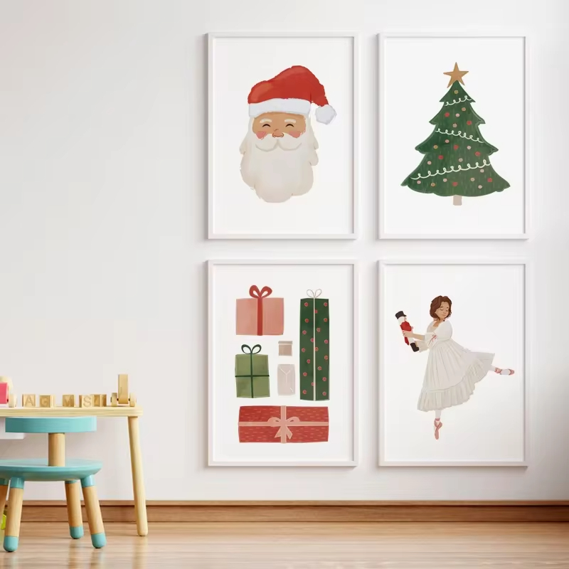 Cartoon Christmas Gift Socks M - Baby Nursery Mirror 评论和价格