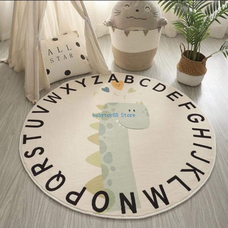 Y4UD Cartoon Animal Print Baby - Baby Nursery Carpet 评论和价格