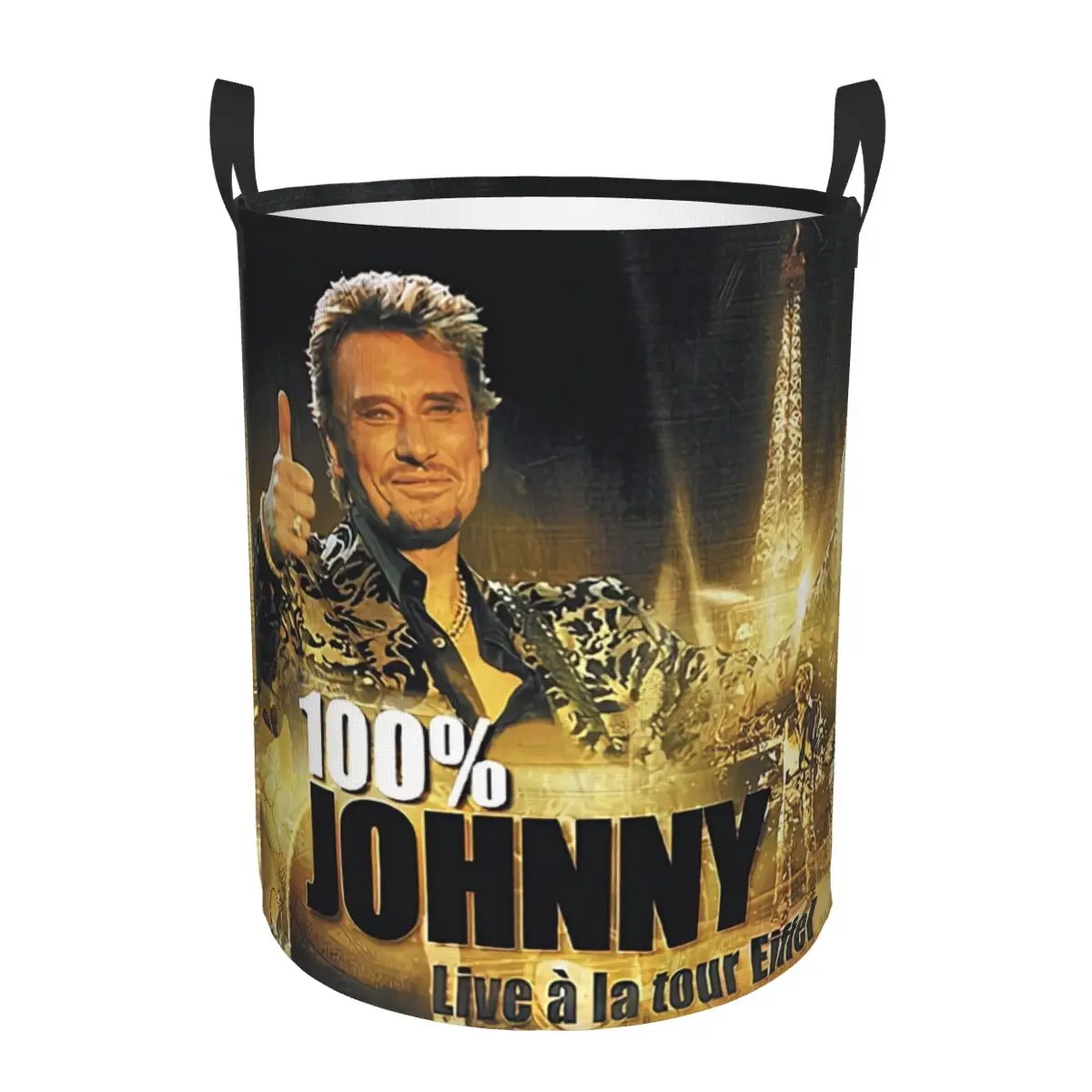 Johnny Hallyday Laundry Basket - Laundry Hamper Nursery 评论和价格