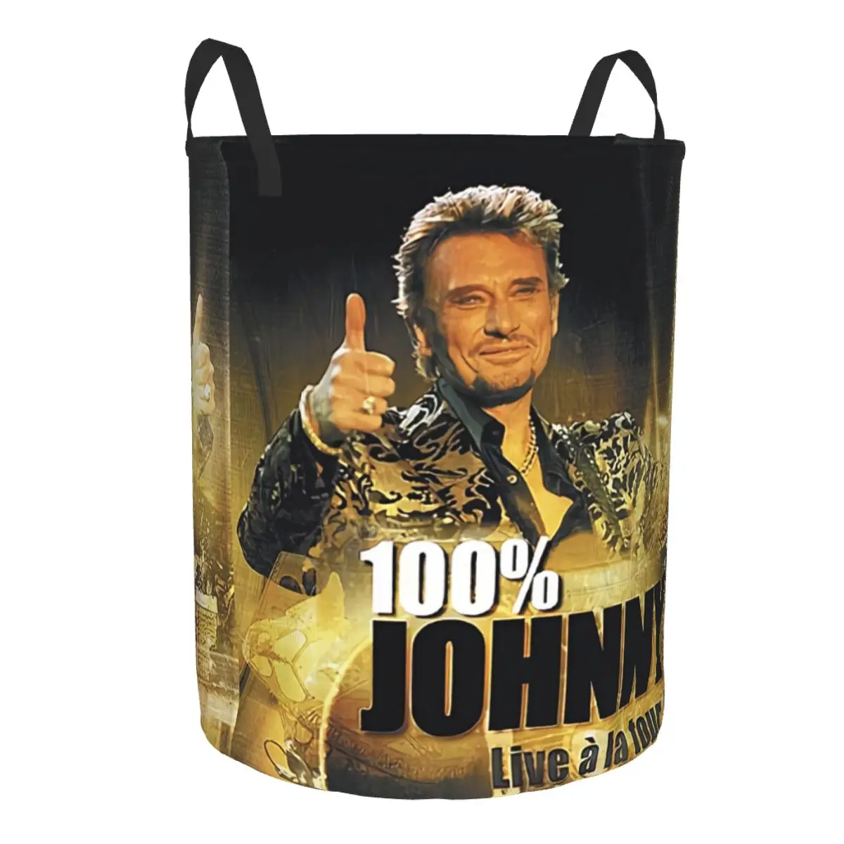 Johnny Hallyday Laundry Basket - Laundry Hamper Nursery 评论和价格