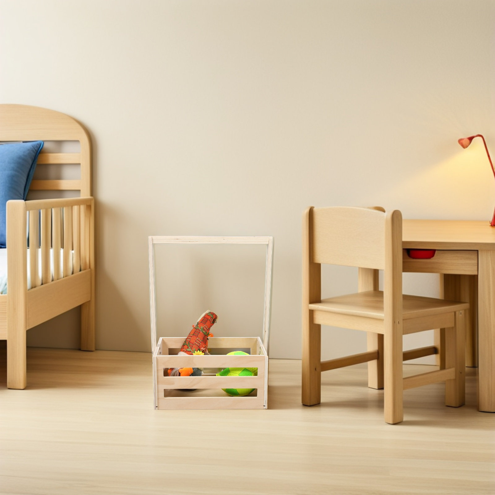 Vintage Wooden Baby Shower Sto - Baby Nursery Organizer 评论和价格