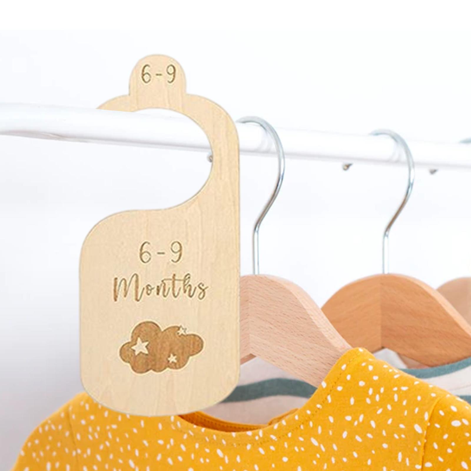 7x Newborn Baby Clothes Divide - Baby Nursery Closet 评论和价格