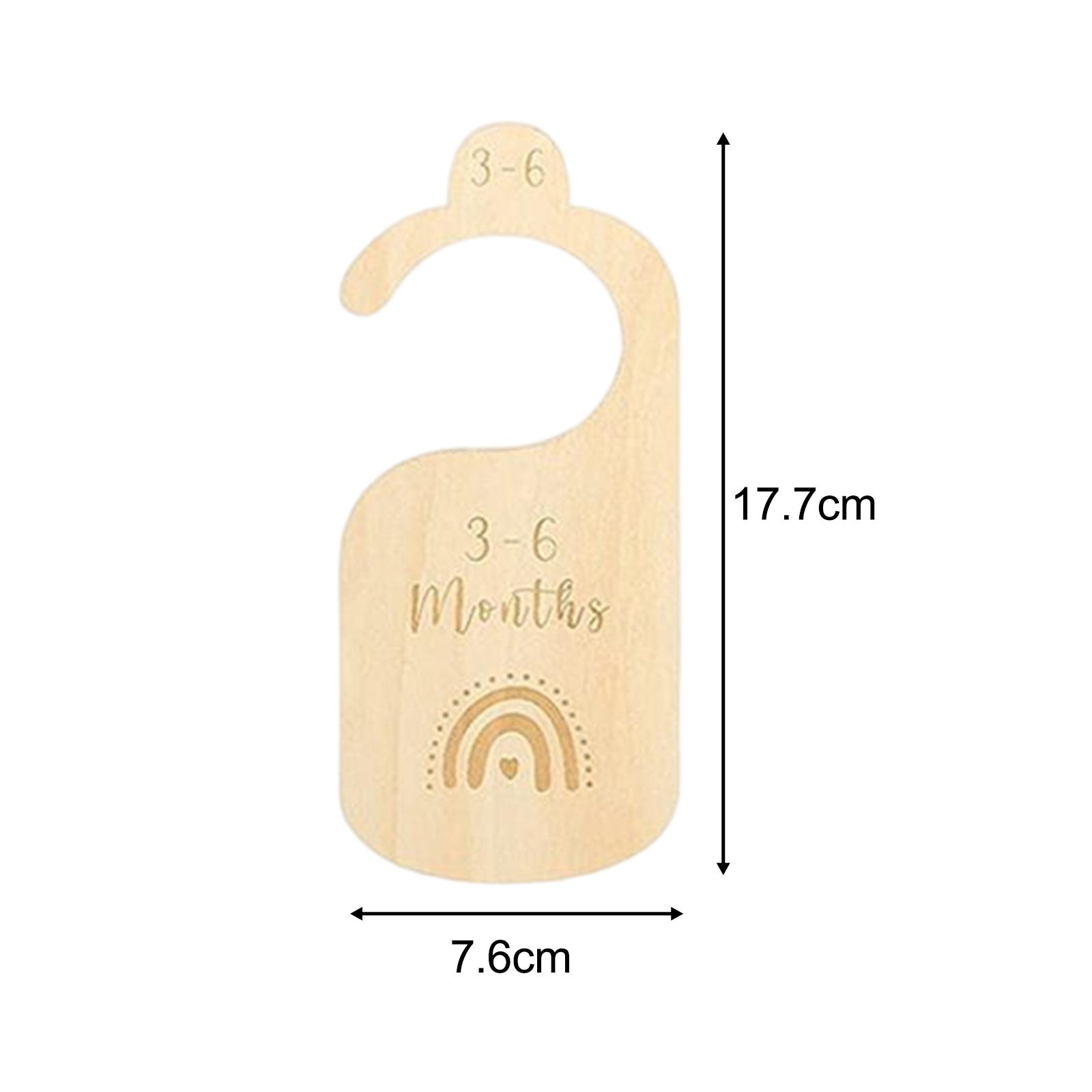 7x Newborn Baby Clothes Divide - Baby Nursery Closet 评论和价格