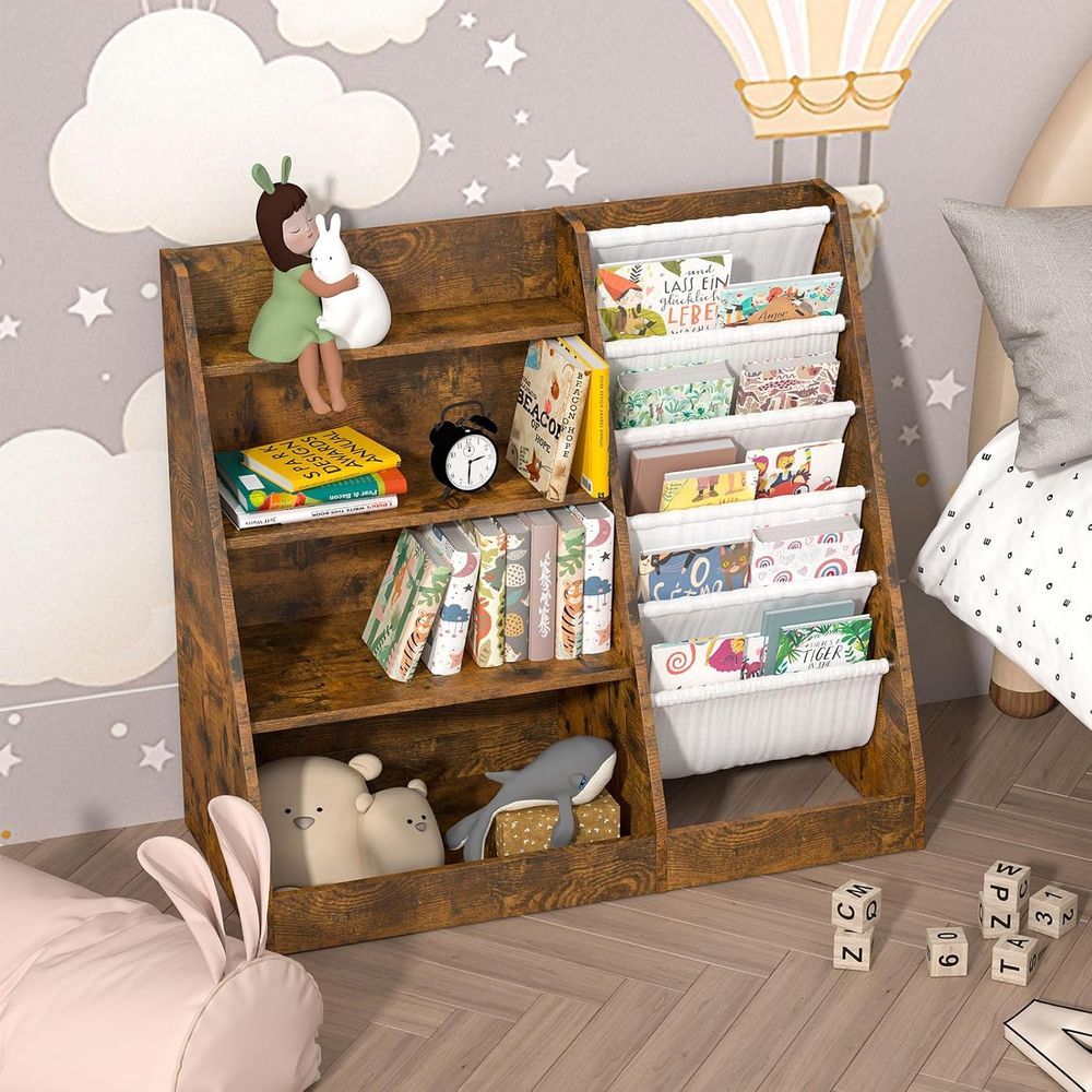 HedoAjim Kids Bookshel or Bedr - Baby Nursery Bookcase 评论和价格