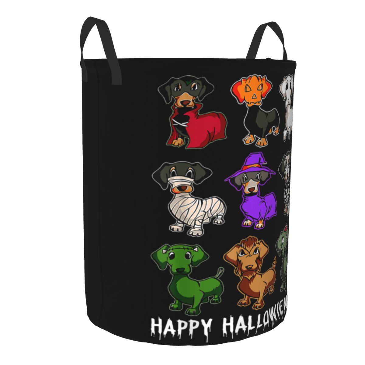 Happy Hallowiener Funny Dachsh - Baby Nursery Hamper 评论和价格
