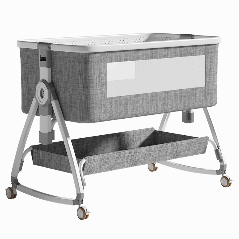 Multifunctional Mobile Baby Cr - Baby Nursery With Queen Bed 评论和价格
