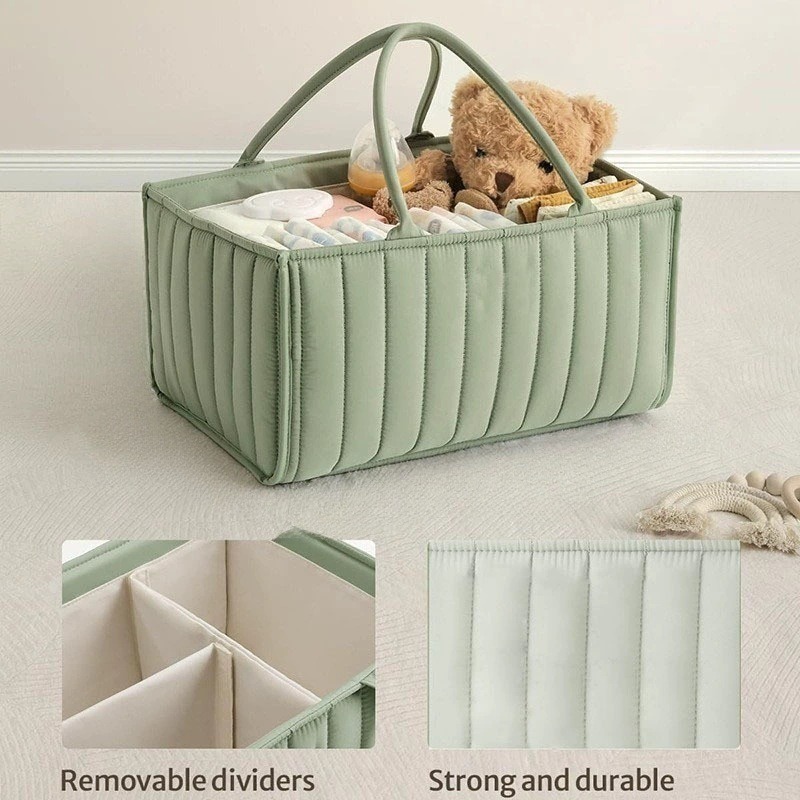 Baby Diaper Caddy Nursery Stor - Baby Nursery Essentials 评论和价格