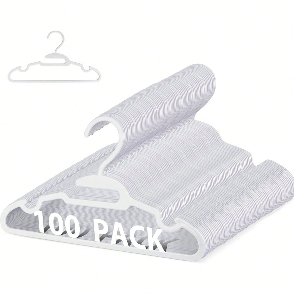 70 100 Pack Kids Hangers Plast - Baby Nursery Closet 评论和价格