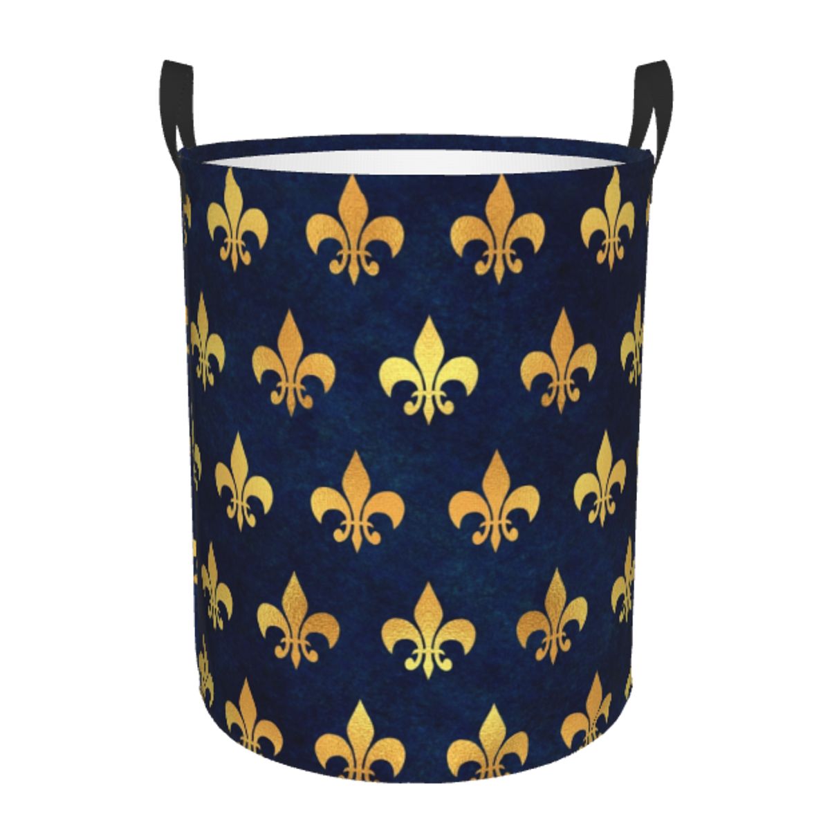 Royal Gold Blue Grunge Fleur D - Baby Nursery Hamper 评论和价格