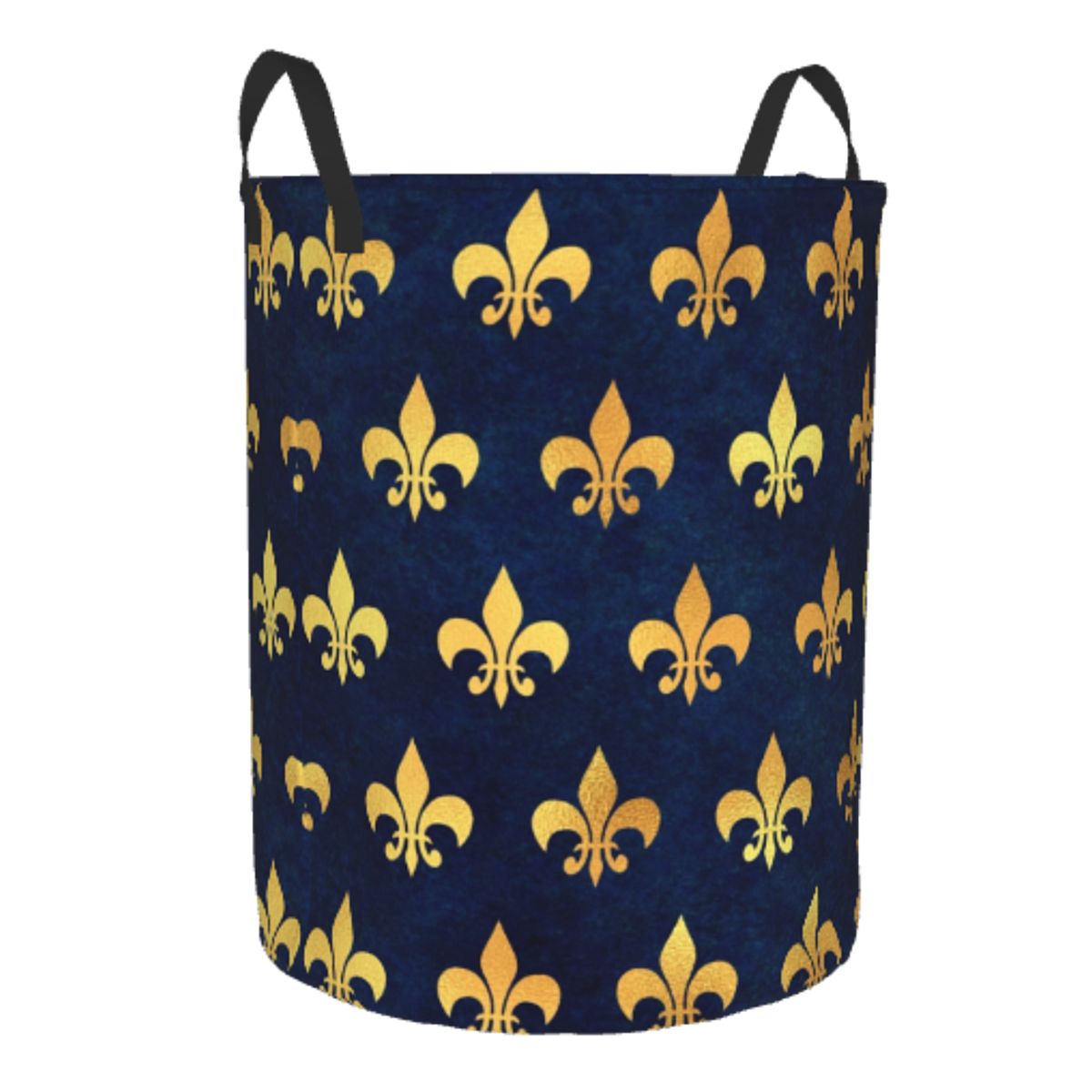 Royal Gold Blue Grunge Fleur D - Baby Nursery Hamper 评论和价格