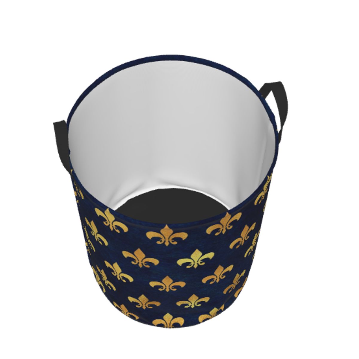 Royal Gold Blue Grunge Fleur D - Baby Nursery Hamper 评论和价格