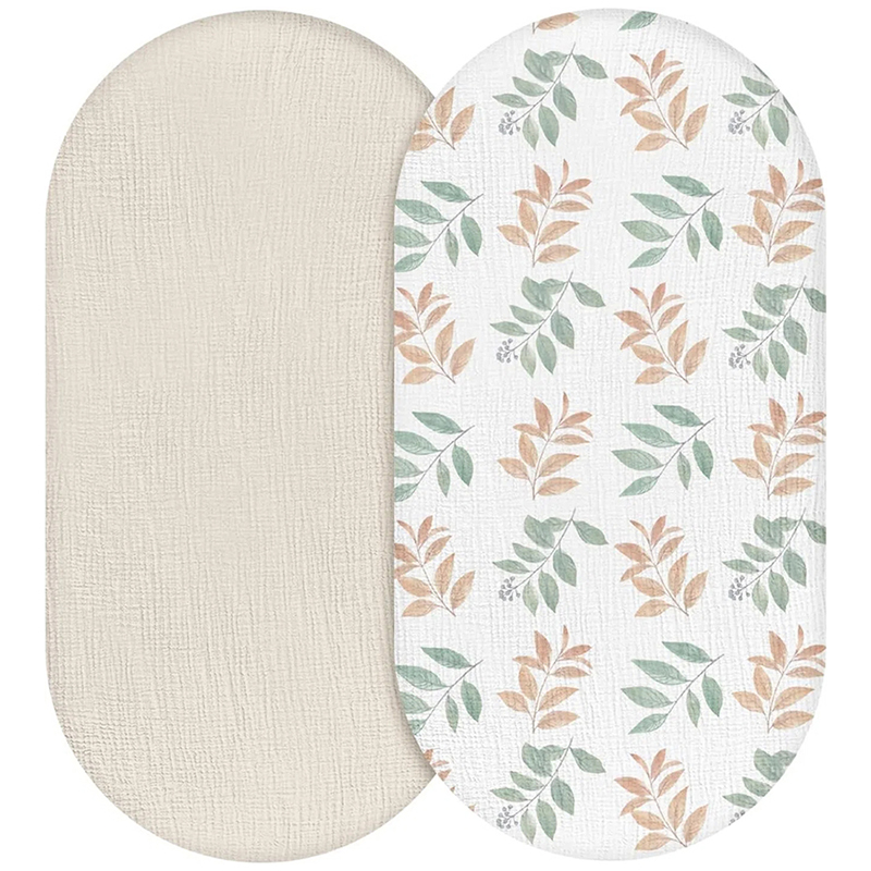 Muslin Bassinet Sheets for Bab - Baby Nursery Hamper 评论和价格